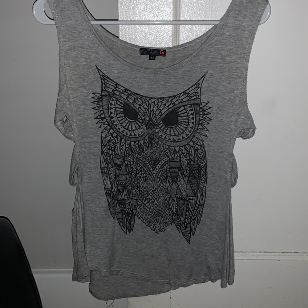 Owl tank by GUESS